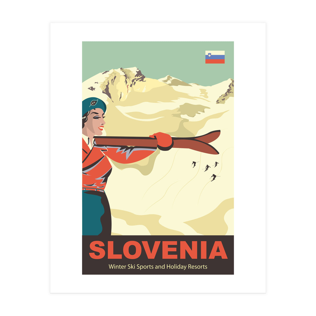 Slovenia Girl (Print Only)