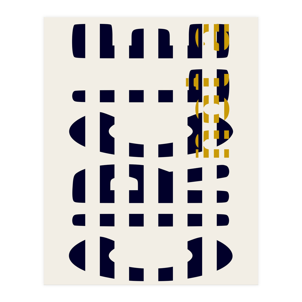 expectant iteration not a circle (Print Only)