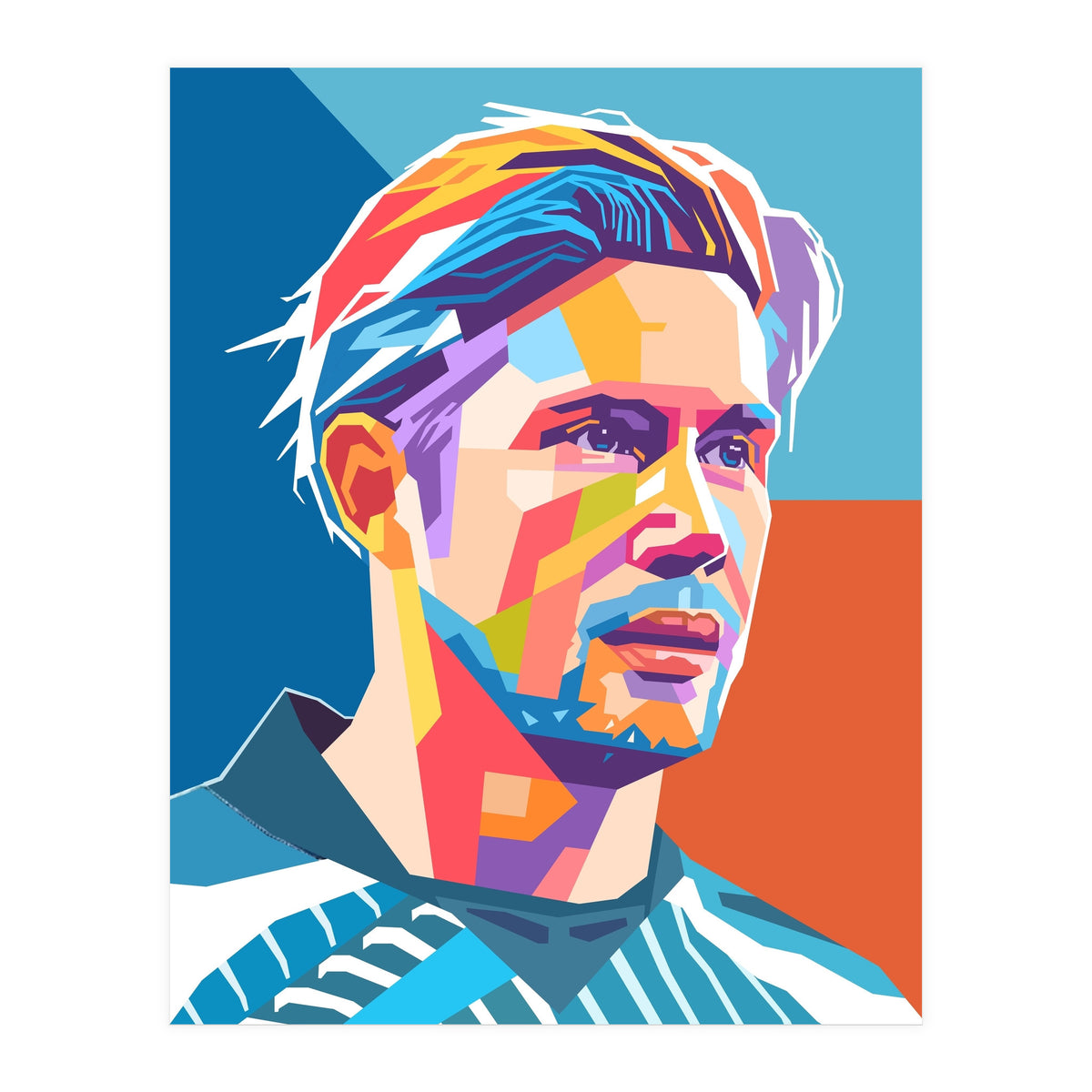 Kevin Debruyne art (Print Only)