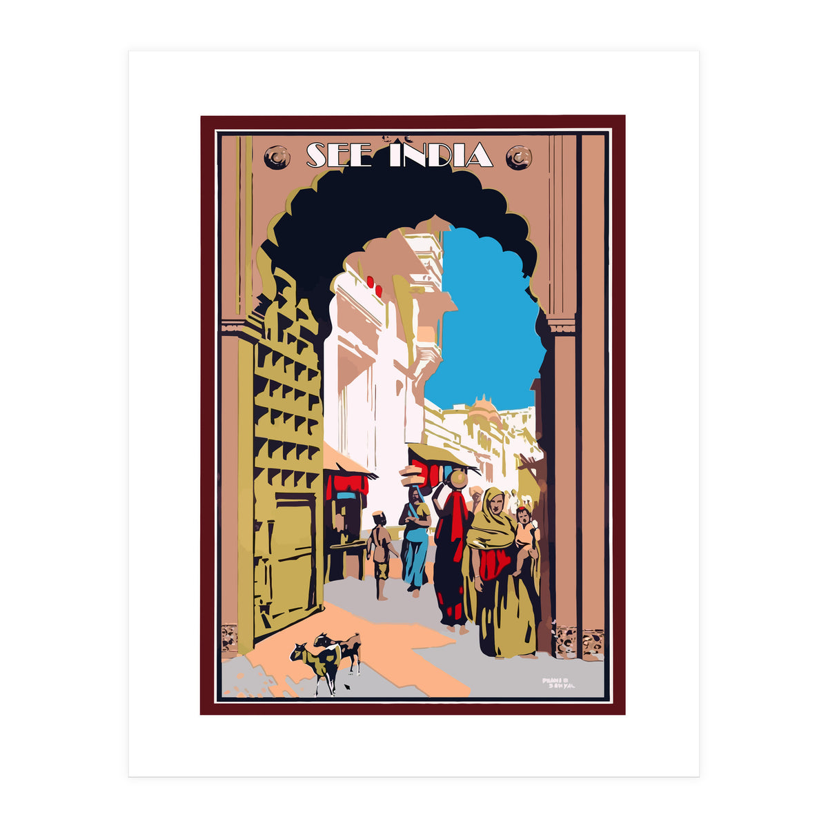 India, at the Gate (Print Only)