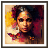 Golden Butterfly Hindu Portrait thumbnail