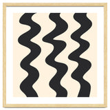 Squiggly Lines - monochrome thumbnail
