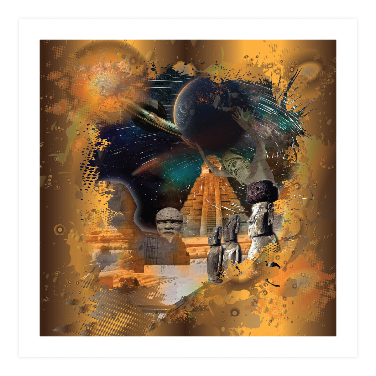 Tribute To The Gods (Print Only)