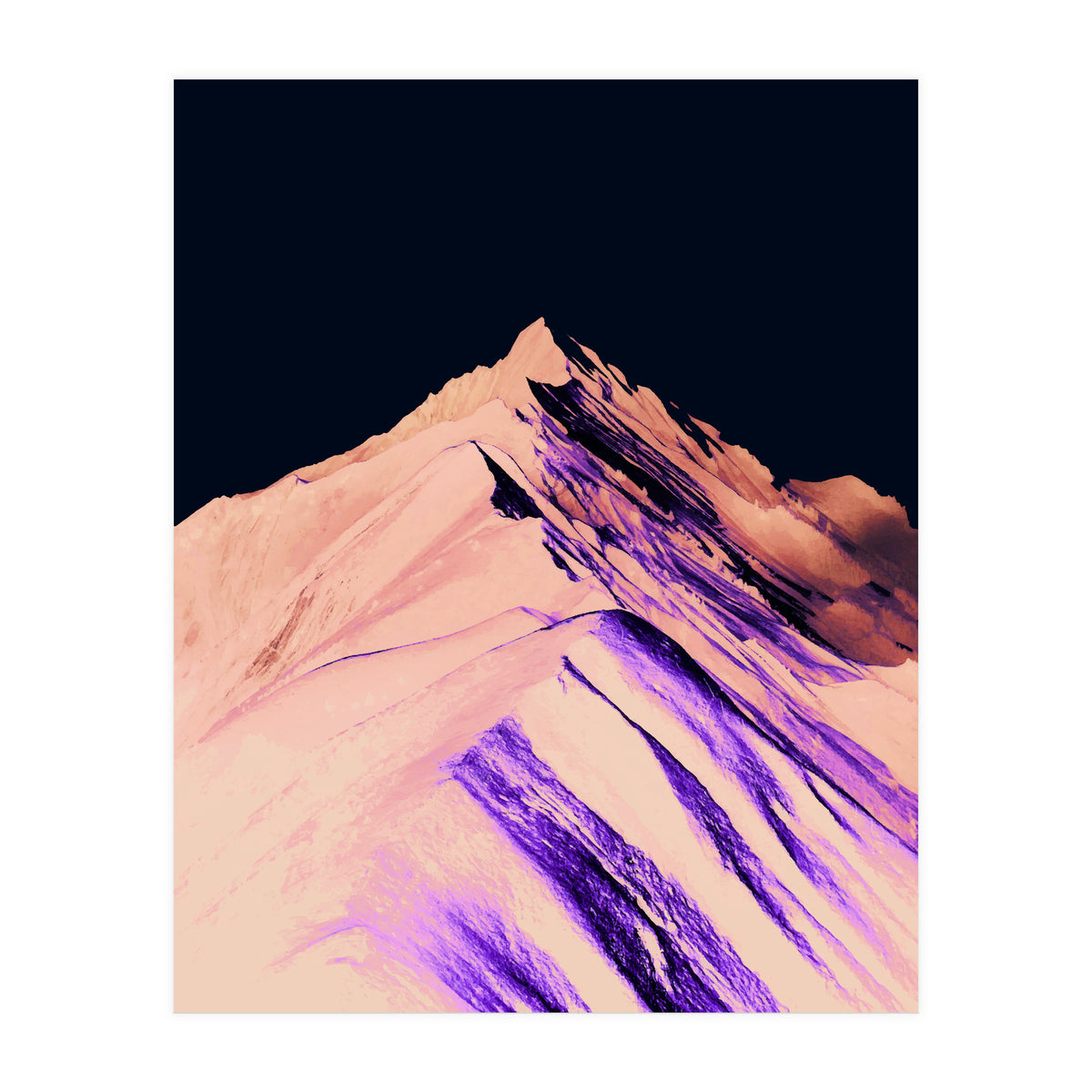 Dark Mountain #society6 #decor #buyart (Print Only)