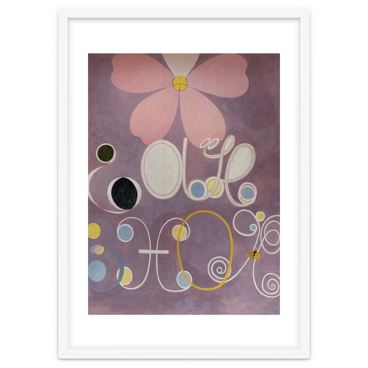 Hilma af Klint - The Ten Largest No 7 Adulthood Abstract Spiritual Art