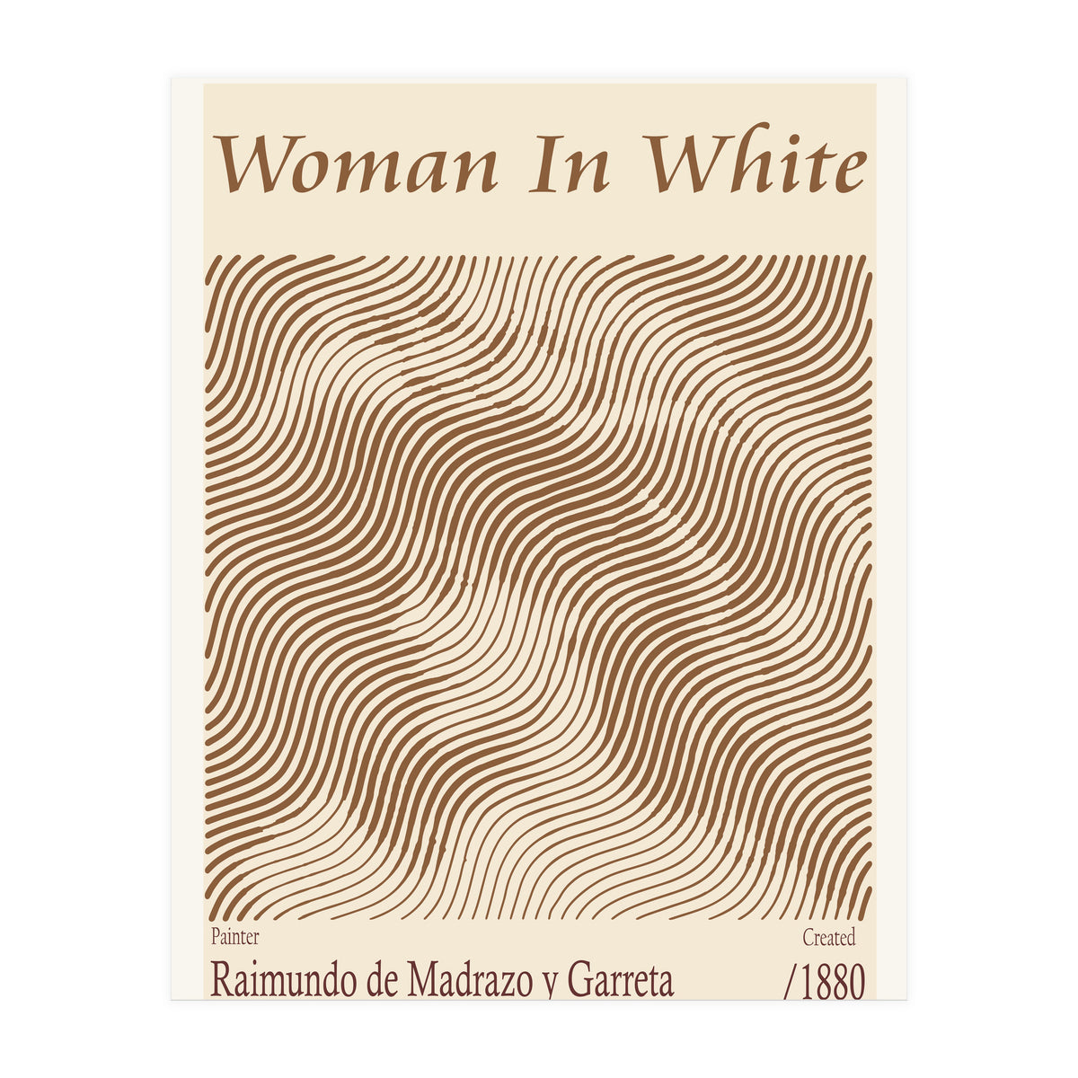 Woman In White – Raimundo De Madrazo Y Garreta (1880) (Print Only)