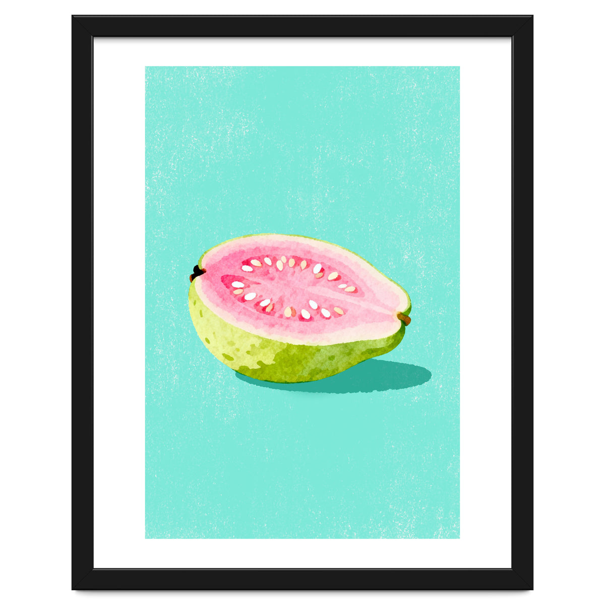 Guava Fruit Illustration