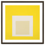 JOSEF ALBERS - HOMAGE TO THE SQUARE YELLOW WHITE thumbnail