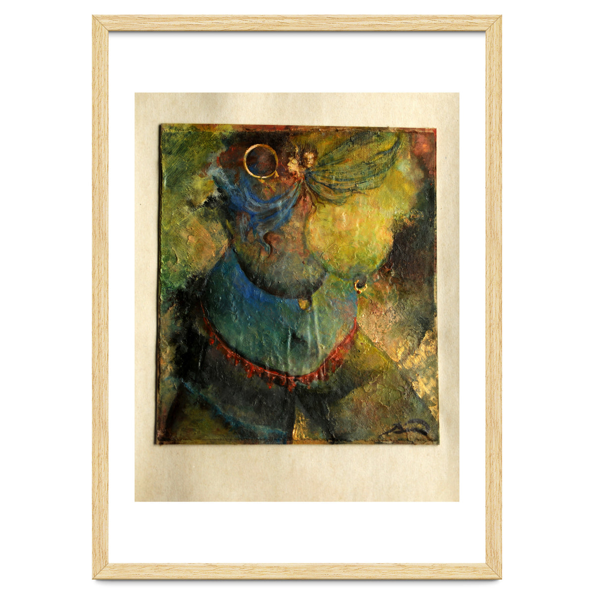 Angels.acryl.25x23cm