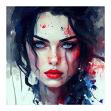 Watercolor Modern Snow White (Print Only) thumbnail