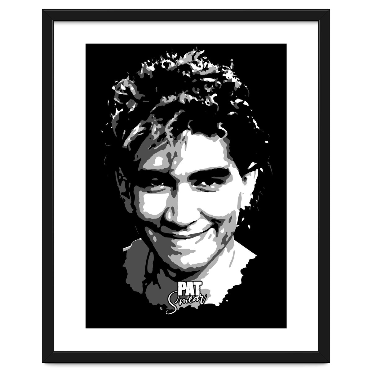 Pat Smear American Musician Legend in Grayscale