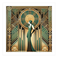 Opulent Elegance A Tribute To Art Deco (Print Only)