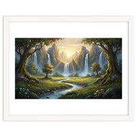 Enchanted Waterfall Meadow