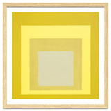 JOSEF ALBERS - HOMAGE TO THE SQUARE YELLOW WHITE thumbnail