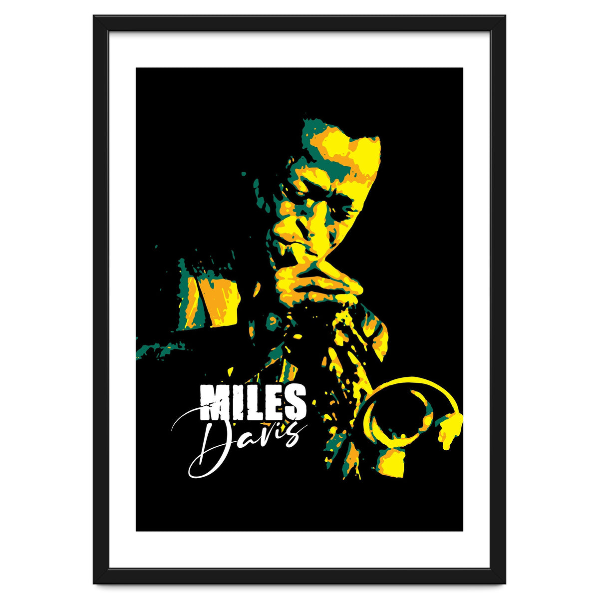 Miles Davis American Jazz Trumpeter