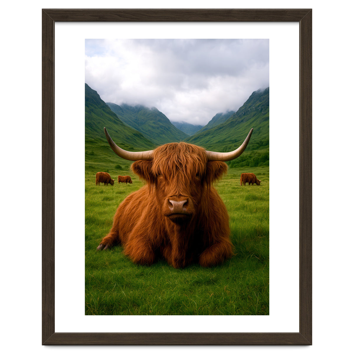 Highland Cow in Scotland