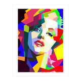 Hollywood Actress Monroe Pop Art WPAP Illustration (Print Only) thumbnail
