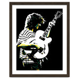 Pat Metheny American Jazz Guitarist Legend in Pop Art thumbnail