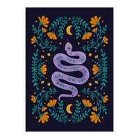 Mystical Series - Purple Snake (Print Only)