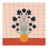 Floral Vase Orange (Print Only) thumbnail