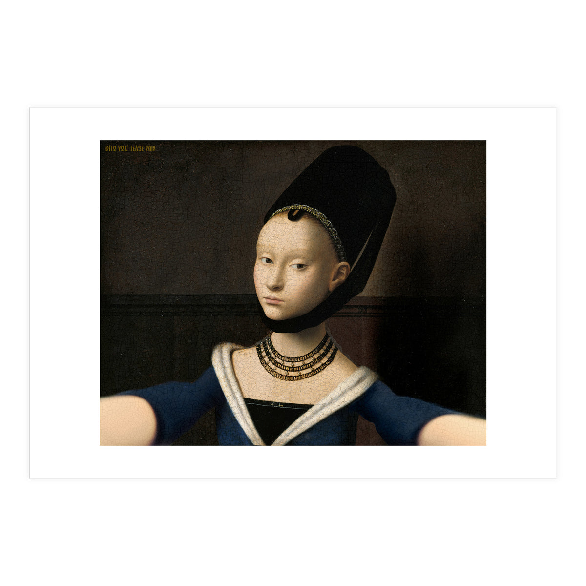 Petrus Christus  - Young Woman - Selfie (Print Only)