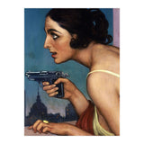 THE WOMAN OF THE GUN 1925-POSTER FOR THE SPANISH UNION OF EXPLOSIVES. (Print Only) thumbnail