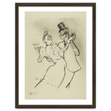 La Goulue. Henri de Toulouse-Lautrec; French, 1864-1901. Date: 1894. Dimensions: 308 × 254 mm (im... thumbnail