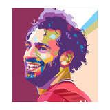 Mohamed Salah pop art portrait (Print Only) thumbnail