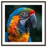 Close Up Of A Colorful Macaw Parrot thumbnail
