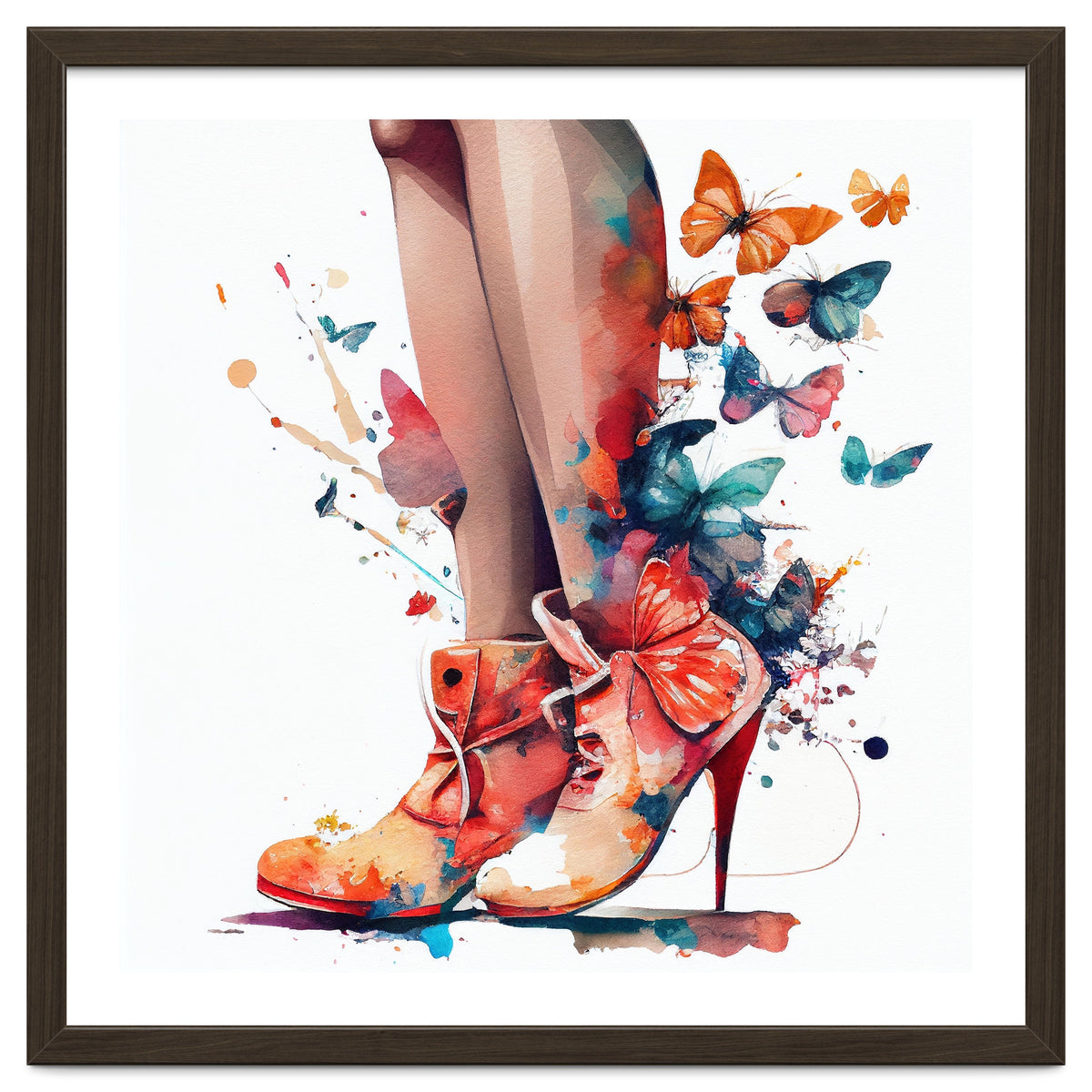 Butterfly Heels Splash