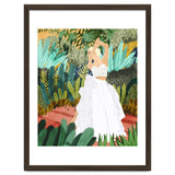 Forest Bride | Jungle Wedding Painting | Travel Solo | Blonde Woman Dancing Joy thumbnail