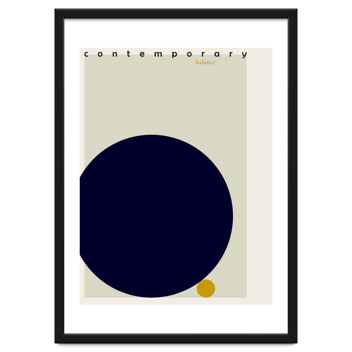 expectant iteration contemporary balance