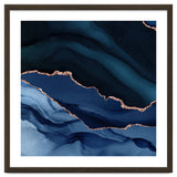 Navy & Rose Gold Agate Texture 12 thumbnail