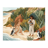 Penguin Friends By The Sea (Print Only) thumbnail