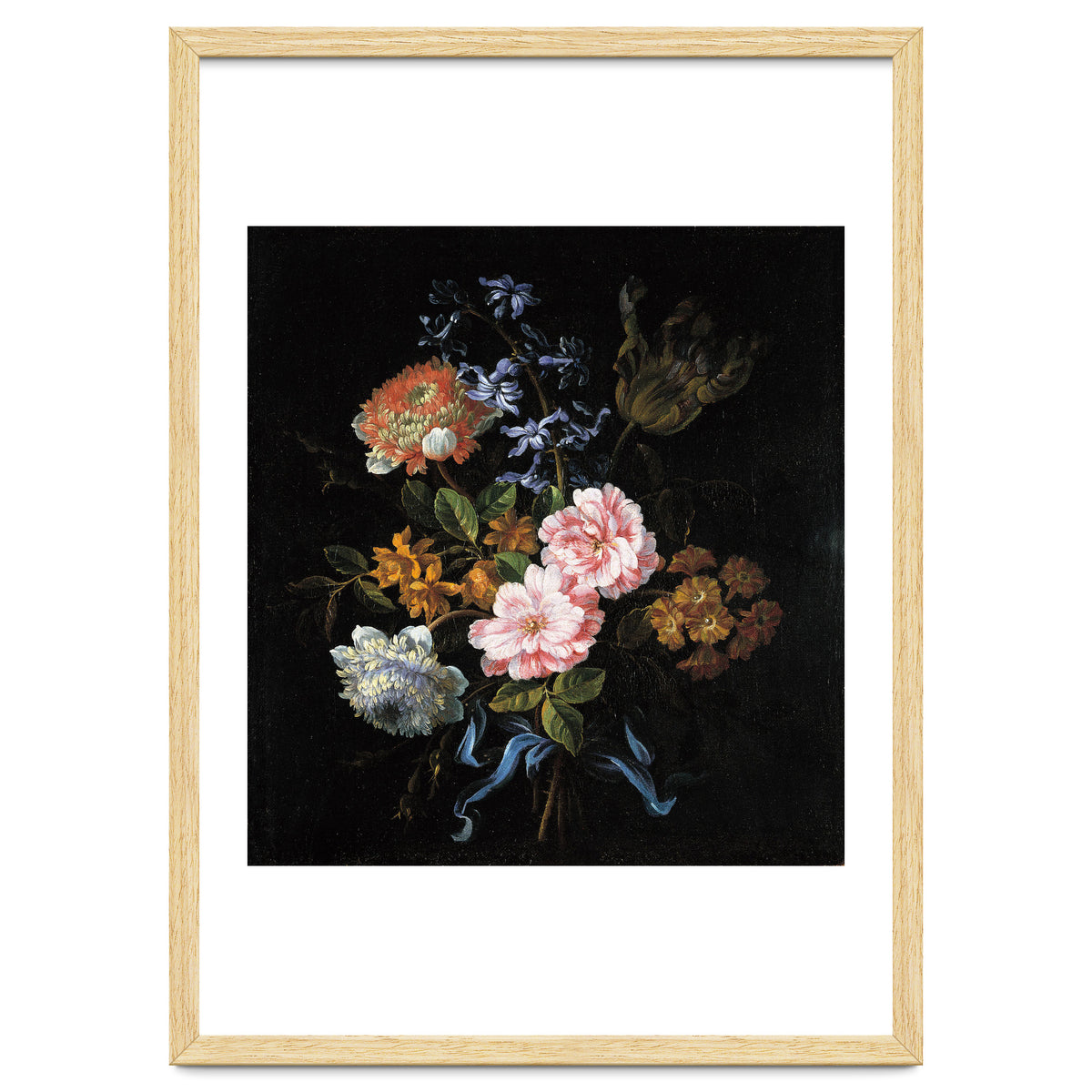 Jean-Baptiste Monnoyer (Lille, 1636-Londres, 1699). A Bouquet of Poppy Anemones, York-and-Lancast...