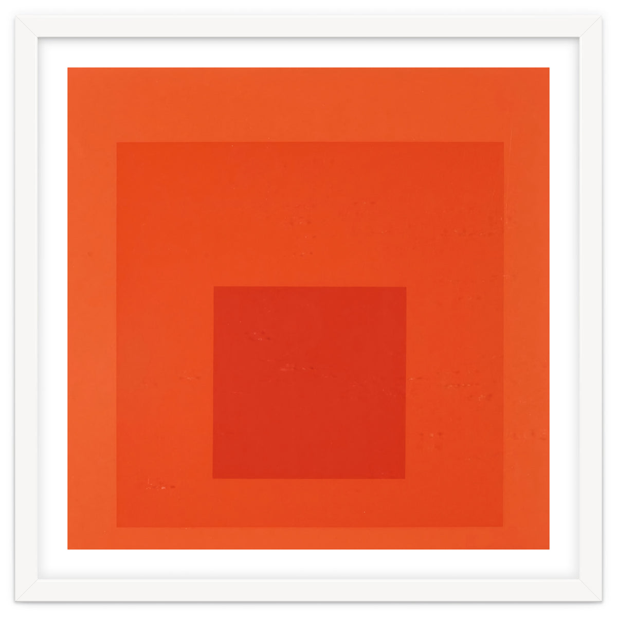 JOSEF ALBERS - HOMAGE TO THE SQUARE RED