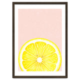 Lemon Slice, Fresh Citrus Kitchen Summer Art thumbnail