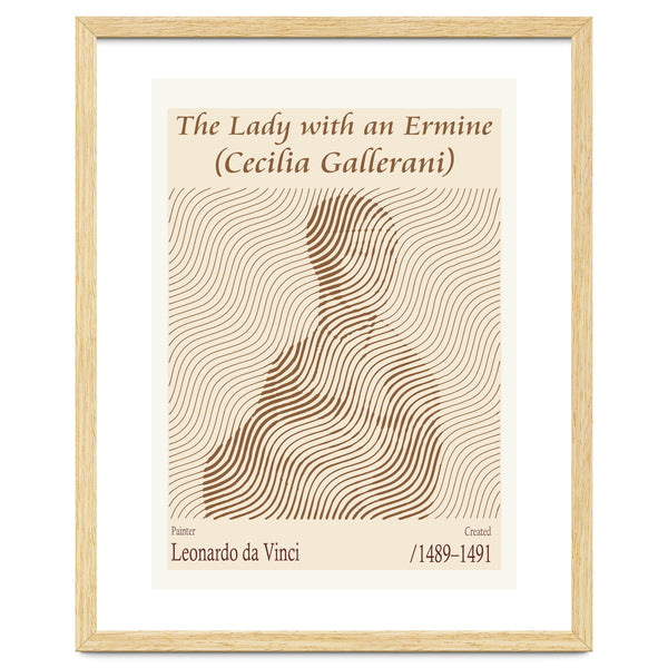 The Lady With An Ermine (cecilia Gallerani) – Leonardo Da Vinci (1489–1491)