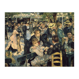 'Dance at Le moulin de la Galette', 1876, Oil on canvas, 131 x 175 cm. (Print Only) thumbnail