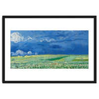 Wheatfield under Thunderclouds. Date: July 1890, Auvers-sur-Oise. Dimensions: 50.4 cm x 101.3 cm,...
