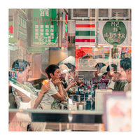 Through the Glass - Hong Kong (Print Only)