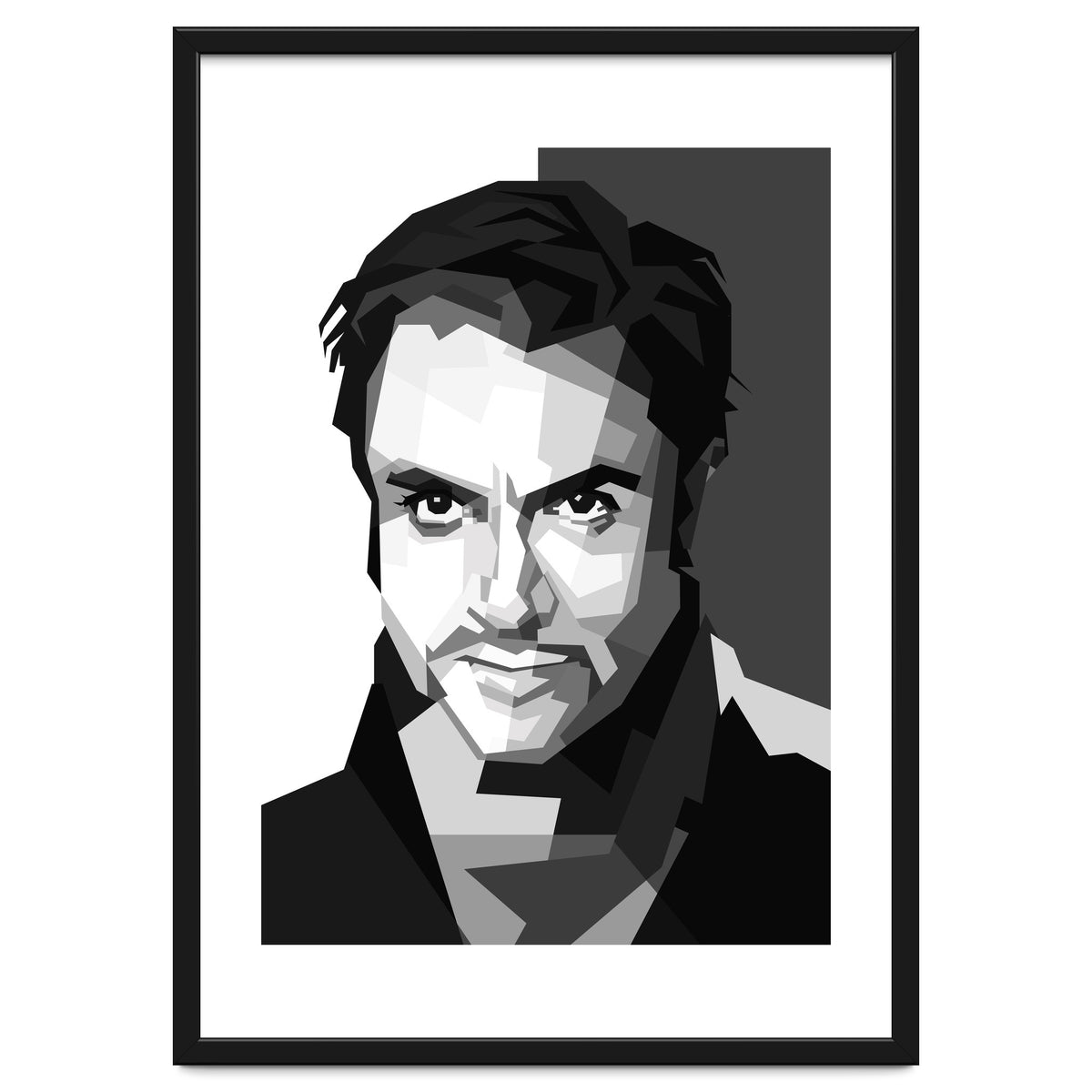 Simon Le Bon British Singer Black Illustration