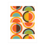 Bauhaus Geometric Rainbow (Print Only) thumbnail
