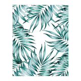 Island Life, Tropical Minimal Palm Vintage Illustration, Luxe Bohemian Botanical Nature Beachy (Print Only) thumbnail