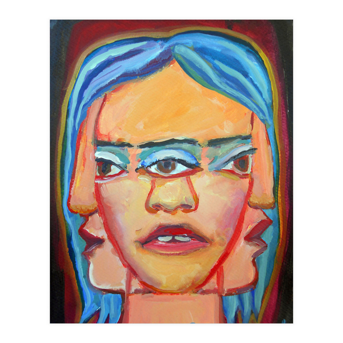 Cabeza De Mujer 22 (Print Only)