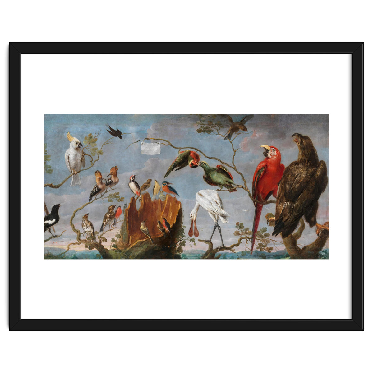 Frans Snyders / 'Concert of the Birds', 17th century, Flemish School, Oil on canvas.