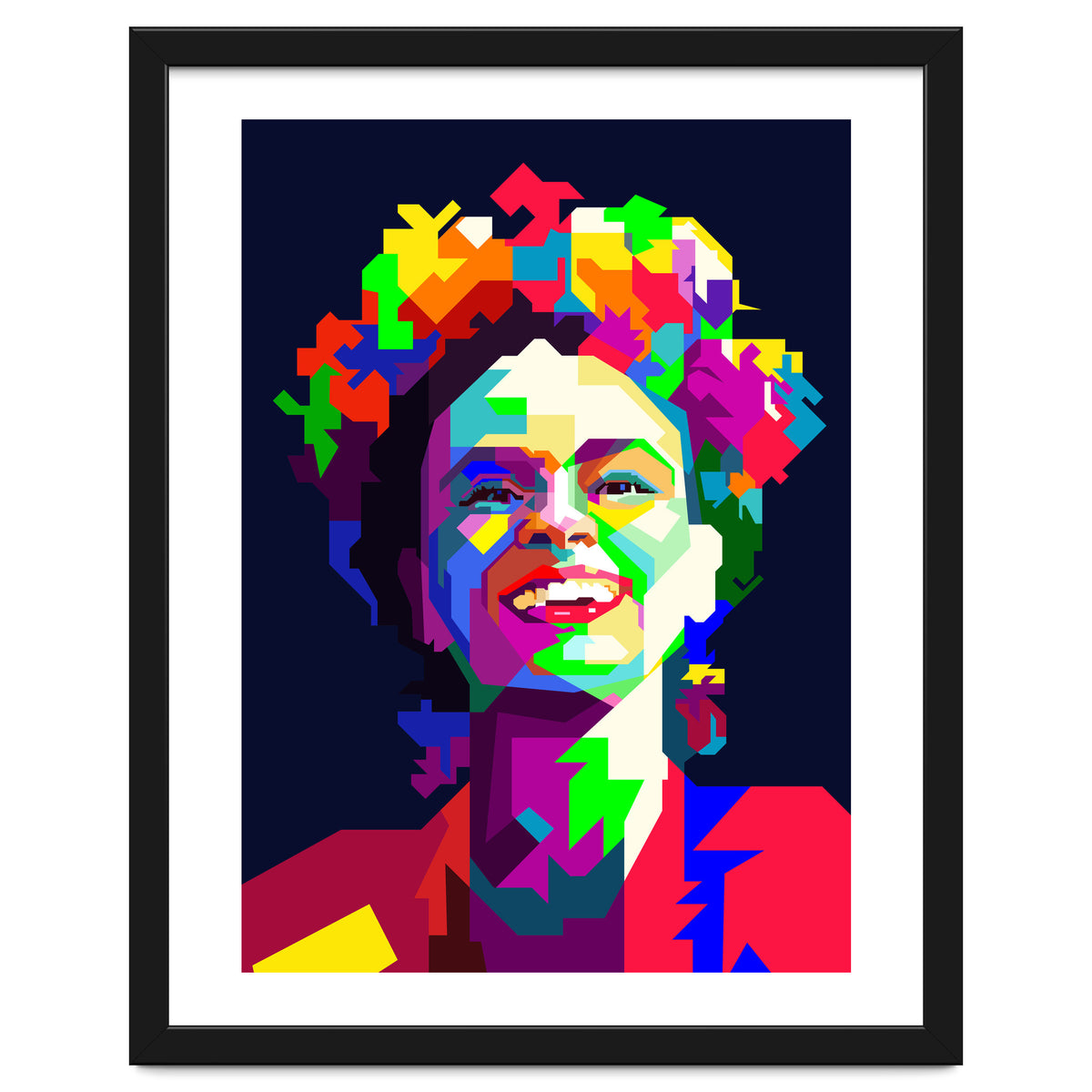 Frida Kahlo Mexican Artist Painting Pop Art WPAP