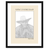 Portrait Of Patience Escalier Vincent Van Gogh Ascii Art thumbnail