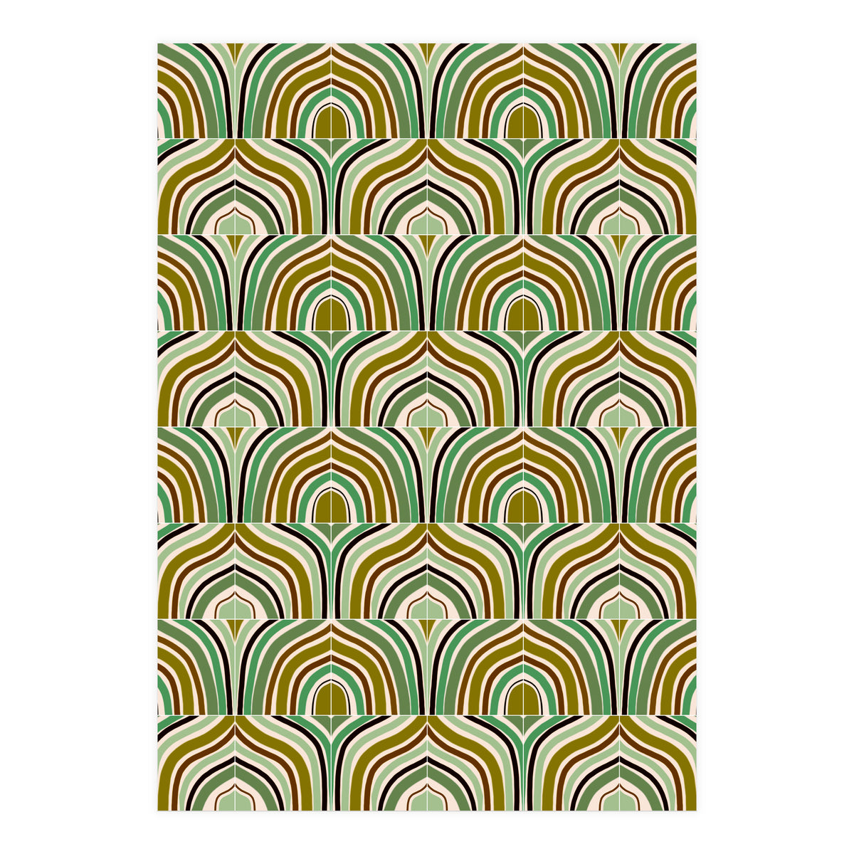 Jade Rainbow Tiles (Print Only)