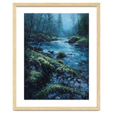 The Cerulean Current: A Whispering Flow Through the Moss thumbnail